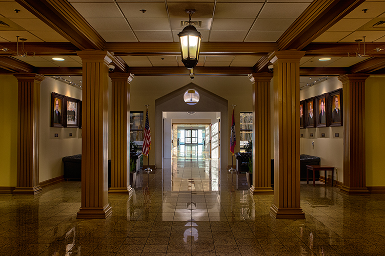 Justices Building interior